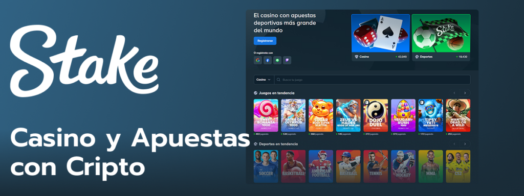 Stake: casino online y sitio de apuestas para jugadores de Chile